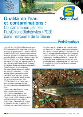Contamination PCB - GIP Seine-Aval