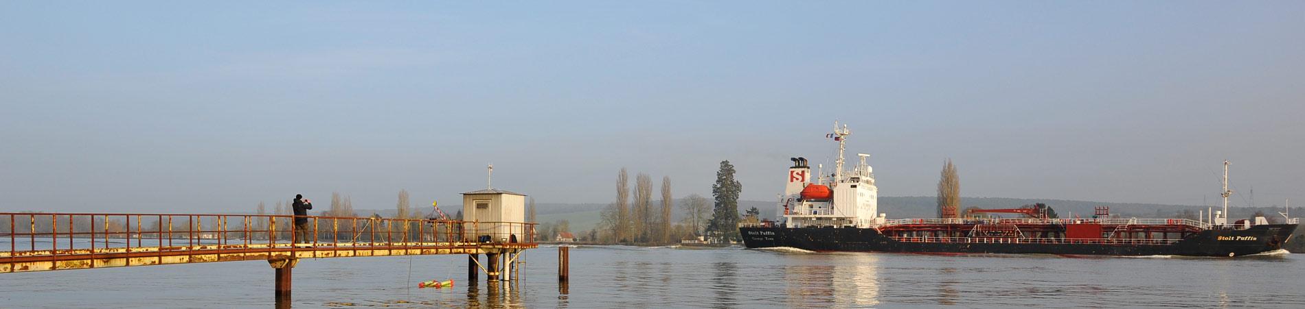 Photo - Bateau (JP Lemoine, GIP Seine-Aval)