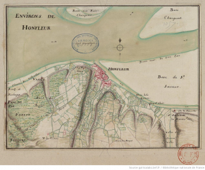 Honfleur en 1750