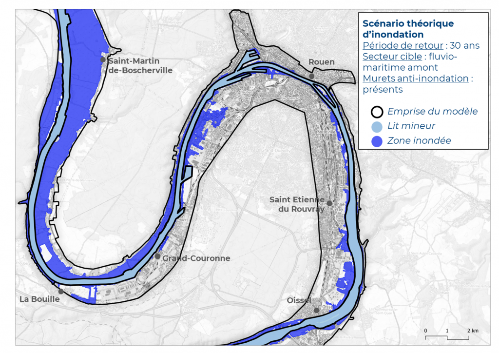 Modélisation des inondations en vallée de Seine : de nouveaux résultats !